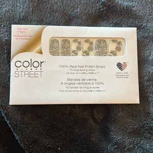 Color Street Real Nail Polish Strips Wraps *Flower Power*